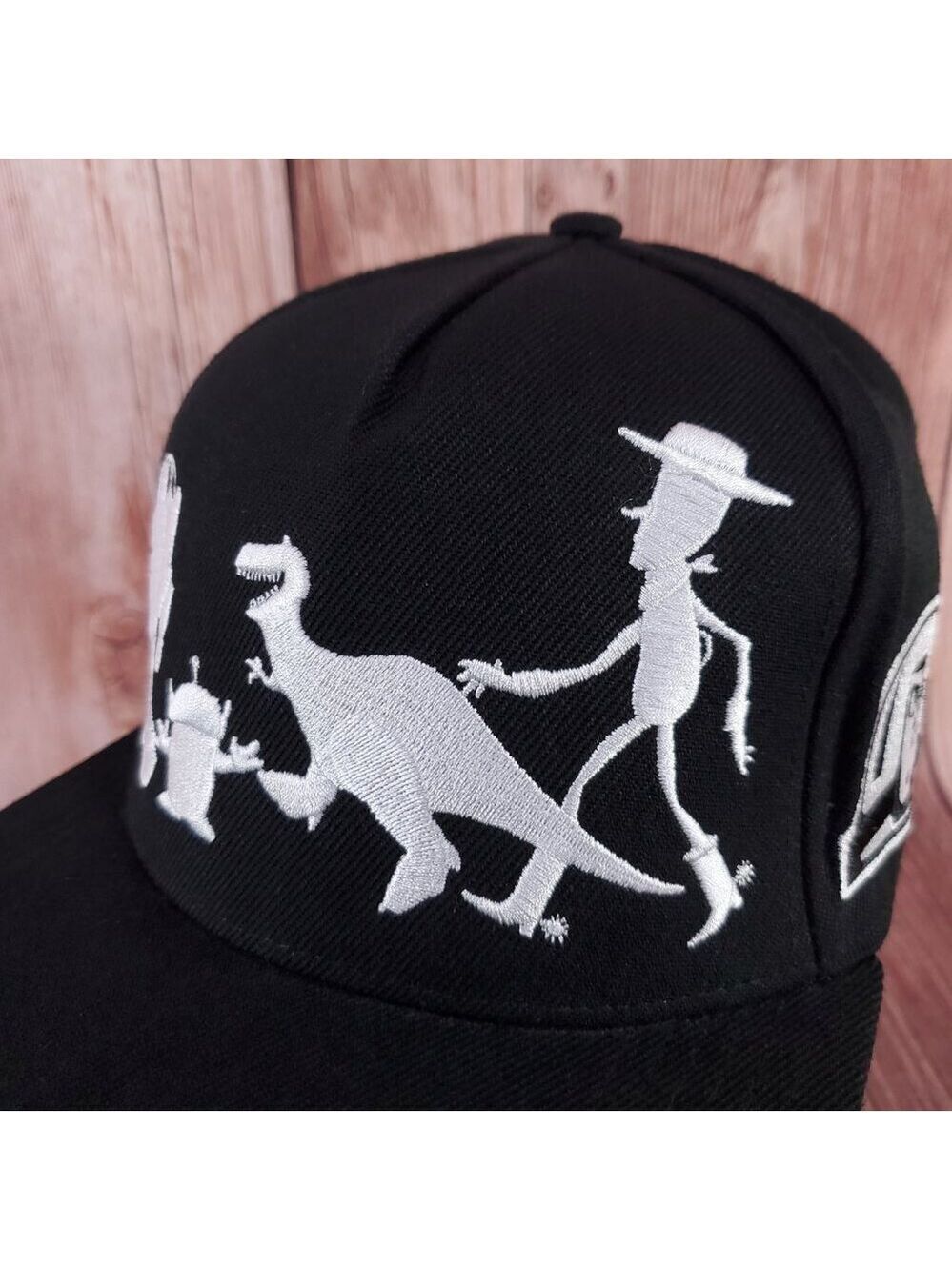 Rare Disney Pixar Toy Story Snapback Hat Unisex One Size Adjustable Black - Picture 9 of 16